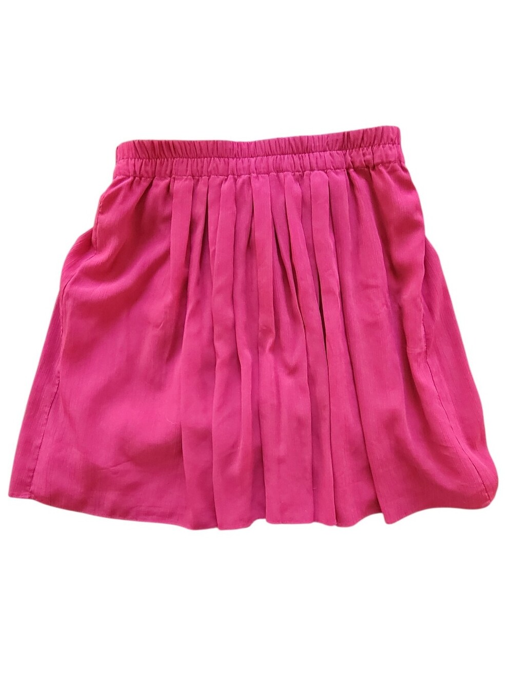 LOFT Pull On Skirt Pleated Summer XS